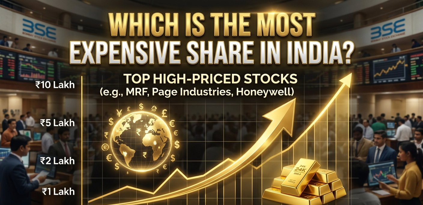 Which is the Most Expensive Share in India? Top High-Priced Stocks